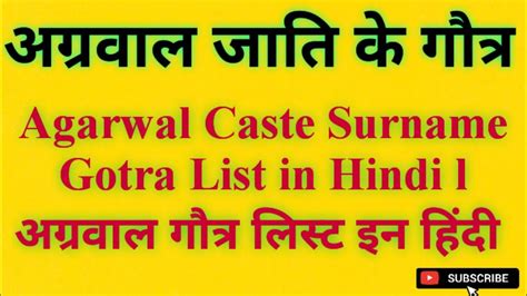 agarwal comes in which caste|agarwal surname caste.